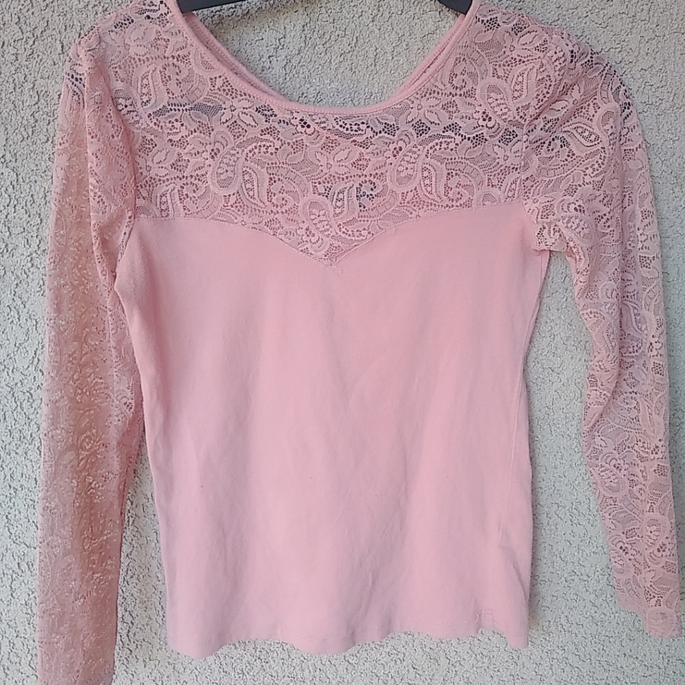 Pink blouse